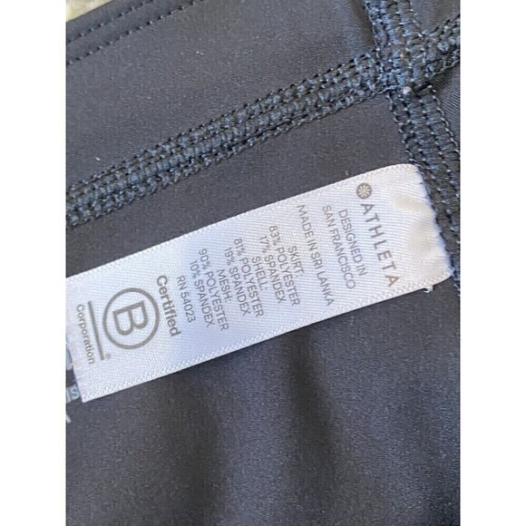 Athleta Women's Black Tiered Layered Golf Pickleball Tennis Skort XS - Picture 7 of 7